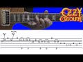 Ozzy  rhoads  sato  guitar solo lesson with tabs