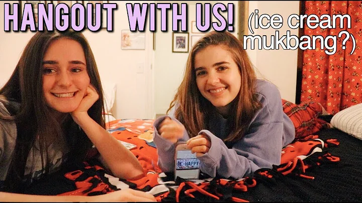 HANGOUT WITH US! (ice cream mukbang?) lol idek