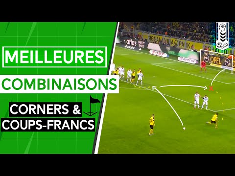 Les meilleures combinaisons sur coups-francs et corners ● Tutoriel Tactique ● Tête Aux Pieds #2