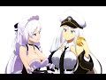 Gambar cover Azur Lane Character Song vol 1-10「悠久のカタルシス」Switching Vocal Enterprise & Belfast