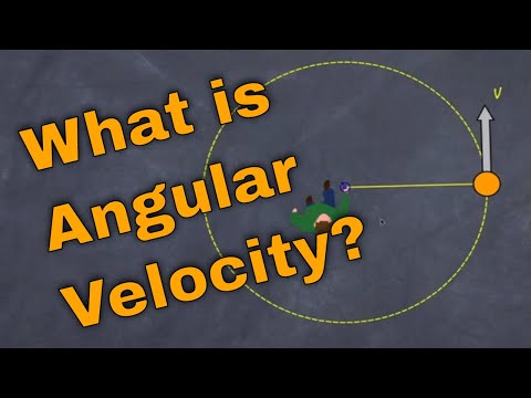 angular velocity: what is it and how is it calculated