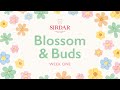 Sirdar blossom  buds crochet along week 1  first buds