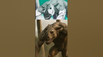 Attack on Titan Beast Titans in Real Life AI | #aot #attackontitan #ai #anime #beasttitan #shorts