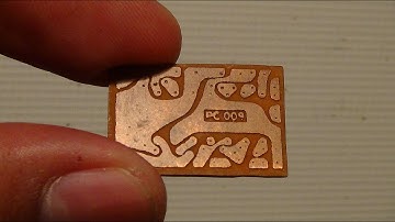 How to make PCB using MARKER PEN (Printed Circuit Board)