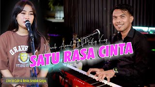 Satu Rasa Cinta ~ Mufly Key ft Denik Armila || Live In Cafe & Resto Sendok Garpu Cover Akustik