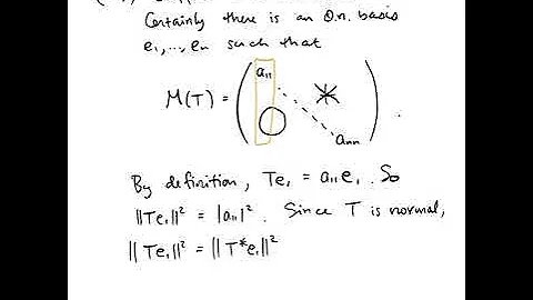 Intro 7B: The Spectral Theorem