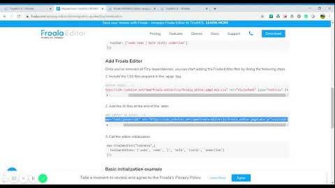 How to Migrate From TinyMCE to Froala Editor