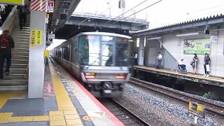 JR西日本 223系2000番台 普通 野洲行き 膳所駅 南草津駅  20190823