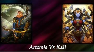 Artemis Vs Kali - Smite 1v1 Joust Round 3