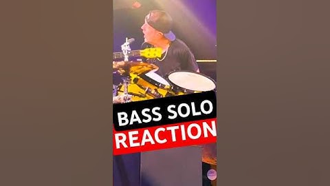 JAMES HETFIELD AND LARS ULRICH REACTION TO ROBERT TRUJILLO BASS SOLO (2025) #METALLICA #shorts