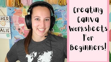 How To Create A Worksheet In Canva For Your Outschool Classes: For Beginners