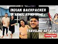 Indian backpacker at my home  meet and greet with anmol jaiswal in malaysia  indianbackpacker