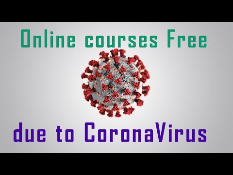 Free Online Learning Due to Coronavirus | Free courses 2020