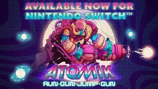 Atomik: RunGunJumpGun - Switch Launch Trailer screenshot 1