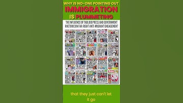 IMMIGRATIE DAALT?! De media zullen je dit NIET vertellen