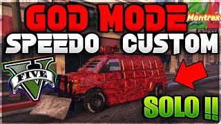 GTA 5 Online - GOD MODE GLITCH (SPEEDO CUSTOM) *AFTER PATCH* (All Platforms)