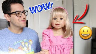 Masterpiece Doll Melody Unboxing! *Realistic Toddler Girl*