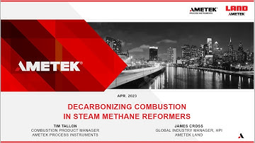Webinar: V2  Decarbonizing Combustion in Steam Methane Reformers
