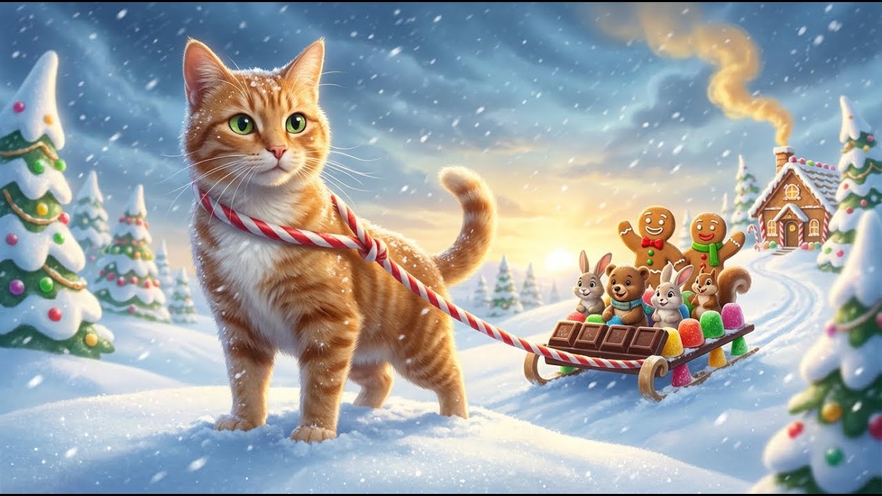 Heroic Mama Cat Leads Snow-Storm Rescue Adventure 🐾❄️ || Mama Cat Rescue Animal