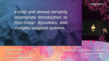 James Lewis - Flow, microservices and scale｜Øredev 2019