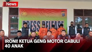 Ironi! Ketua Geng Motor Cabuli 40 Anak Jadi Syarat Anggota, Dalih Beri Makan Jin