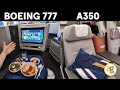 Business class BOEING 777 vs AIRBUS A350 UNITED vs LUFTHANSA. PLAY Motorola RAZR 40 ultra