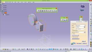 CATIA V5 : Introduction To CATIA Tutorial Module 3.1 Sketch based feature (Pad)