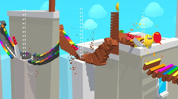 Slice It All Gameplay Level 14-19 - All Levels Gameplay Android,Ios