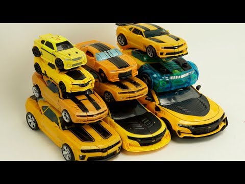 Transformers Bumblebee Yellow Car Color Autobots Battle Ops Transform #трансформеры Cars Robot Toys