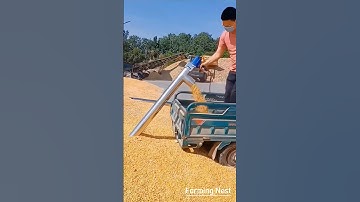 Grain Suction Machine - The FUTURE of Farming! 🚜