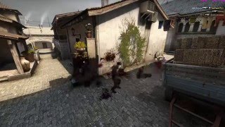 CSGO Inferno 4 man spray down