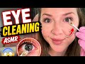 Tingly eye cleaning ASMR