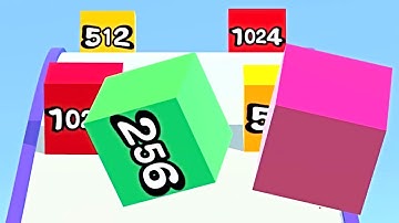 Ball Run 2048 Merge Number ! MAX LEVELS Gameplay Walkthrough New Update Part 293 android, ios