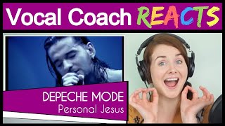 Vocal Coach reacts to Depeche Mode - Personal Jesus (Dave Gahan Live)