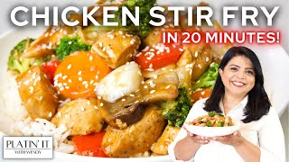 Super EASY Chicken Stir Fry in 20 MINUTES! | One Pot Chicken Stir Fry