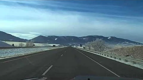 Montana Dangerous Interstate I 90 089