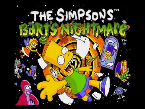 Mega Drive Longplay [433] The Simpsons: Barts Nightmare