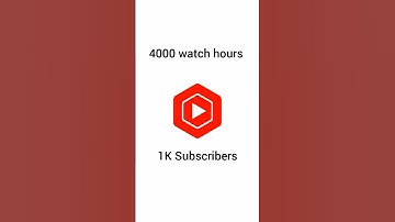 4000 Watchtime hours and 1K Subscribers Fast with SHORTS #shorts #trending #shareetbhagat