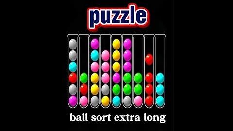 Using the ball sort puzzle helps develop thinking skills and develop the mind