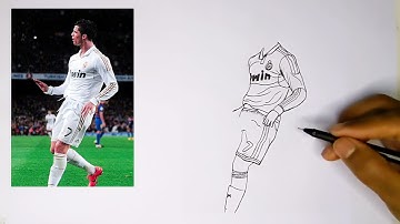 How to Draw Ronaldo | How to Draw Ronaldo Realistic | #bitcoin #amazing #america #egypt #usa