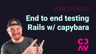 End to end testing Rails with capybara