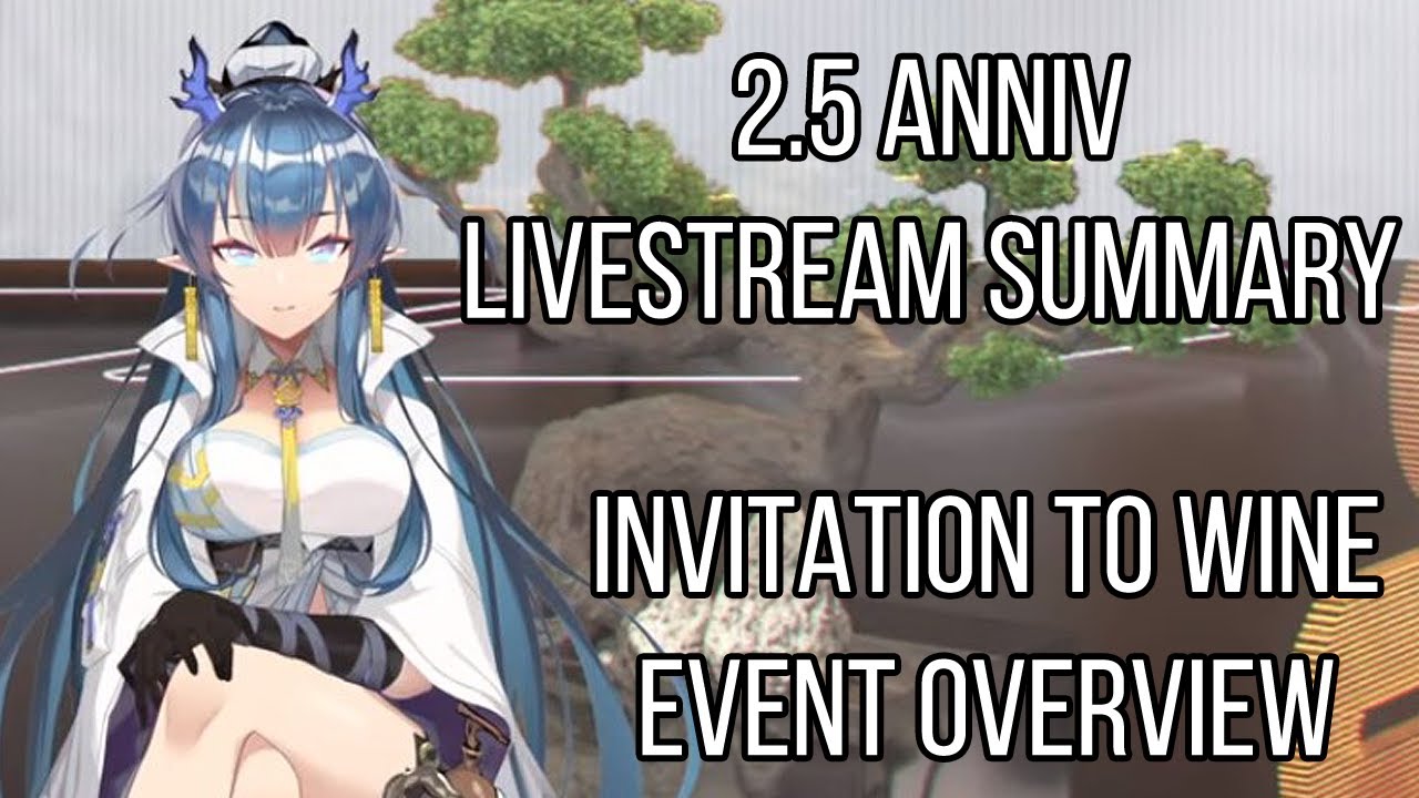 2.5 Anniversary Livestream Summary + Next Event Overview, Invitation to