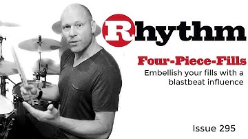 Jason Bowld – Four-Piece-Fills -"Embellish your fills with a blastbeat influence" -  - Issue 295