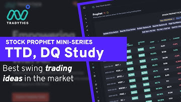 Prophet Case Study # 6 - TTD, DQ Swing Trades
