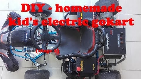 Electric go kart - homemade DIY build part 2