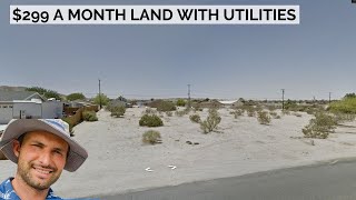 $299 a Month Land in 29 Palms California