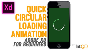 Quick Circular Loading Animation in Adobe XD