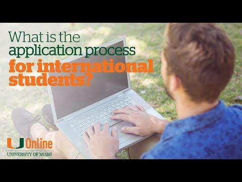 Application Process for International Students