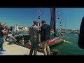 Luna Rossa launch in English with helm Francesco Bruni