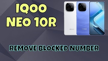 Remove Blocked Number on iqoo neo 10r | Block List Management Tutorial
